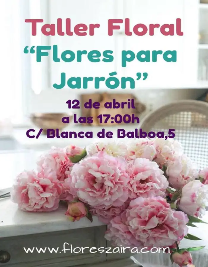 Talleres Florales taller flores para jarrön