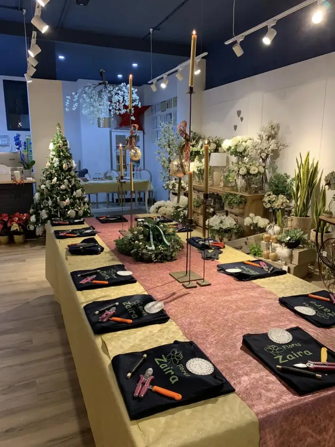 taller centros navideños